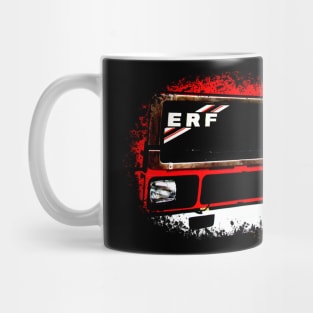 ERF E Series classic 1980s British heavy lorry elements Mug